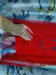 Red Graphic Tank Top