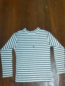 Black And White Stripes Tshirt
