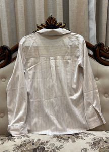 Striped Button-Down Shirt