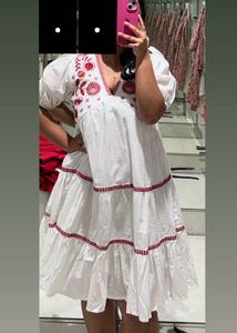White Cutesy Dress
