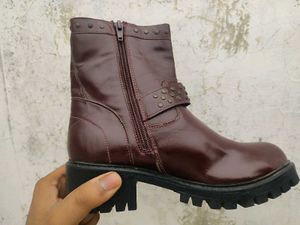 Stylish Brown Ankle Boots(36 Size)