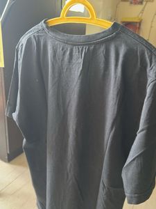 Black Graphic Print T-Shirt