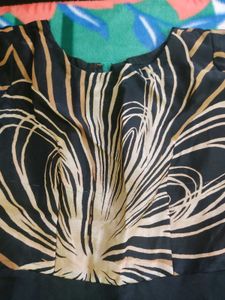 Black And Golden Gown