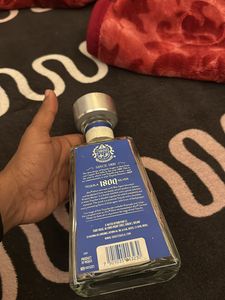 glass bottle 1800 silver bottl