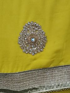 Beautiful Yellow Saree For Festive Season