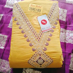 Party Wear Unstitched Suit