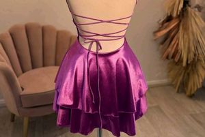 Short Satin Frock
