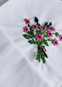 Hand Embroided Hankey