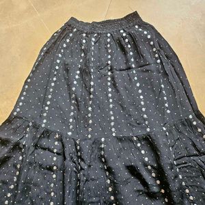 Sequinned Ethnic Skirt Set