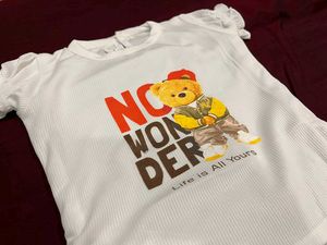 Cute Bear Tee &amp; Denim Pant Set Sizes 24,28,32