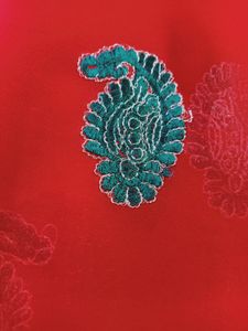 Heavy Border Saree❤️🩵