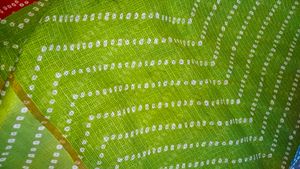 MULTICOLOR BANDHANI SAREE + FREE GIFT!