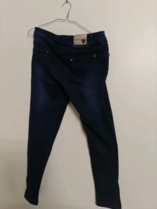 Dark Blue Denim Jeans
