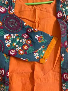 Nayo Long Kurti With Jacket