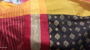 Tri Colours Saree