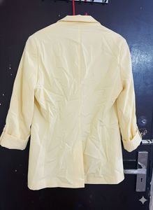 Chic Yellow Blazer