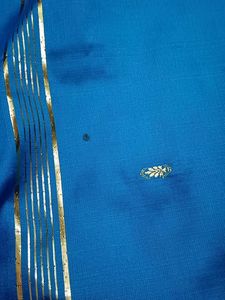 A Good Saree With Small Flaws