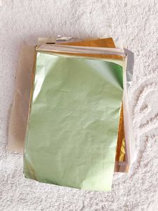 Chocolate Wrapping foil &amp; butterpsper sheet Bundle