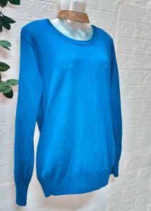 Size S/M/L🎁Buy 2 Get 1 Free 🎁Blue Knit Sweater