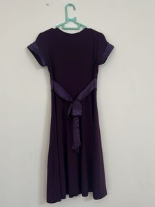 Elegant Purple Dress