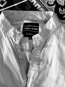Tommy Hilfiger Band Collar Shirt - M