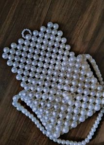 Pearled Purse