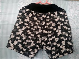Puzzle Print Lounge Shorts