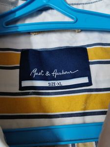 Mustard Yellow Half Sleeve Shirt