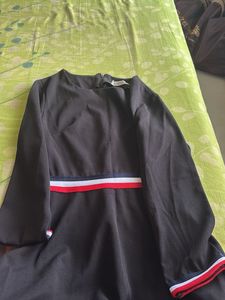 Girls&#39; Red Striped Dress