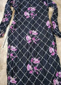 Floral Print Kameez Duptta