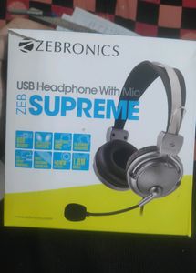 Zebronics USB Headphone (1 Month Old)