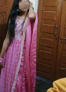 beautiful  pink 3 piece dress
