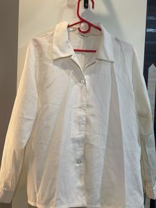 White Button-Down Shirt