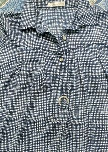 Patterned Button-Down Shirt