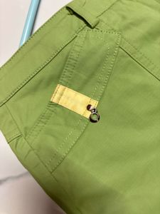 Vintage Lime Green Flare Pants