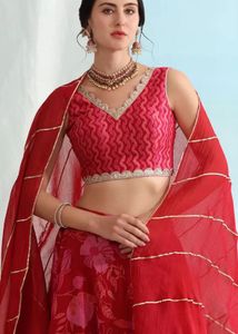Floral Lehenga Choli Set