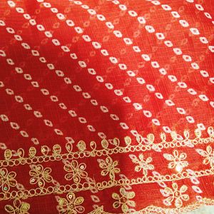 Heavy Embroidery Work Unstitched Suit