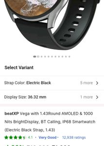 beatXP Vega Smartwatch