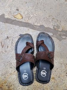 Brown  and black Sandals