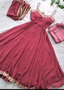 Mauve suit set