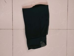 dark green suit with plazzo dupatta