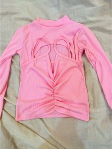 Pink Two-Piece Top Set