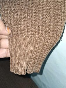 Brown Knit Sweater