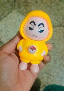 Face changing Shinchan keychain