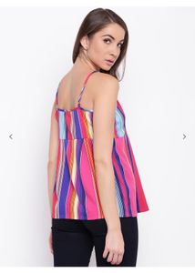 🆕 “Myra” Multi Stripped Top