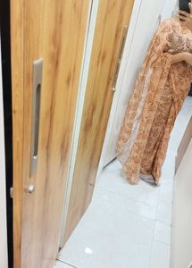 Elegant Leaf Print Saree