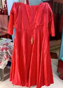 Long Red Colour 🔴 Party Wear Gown