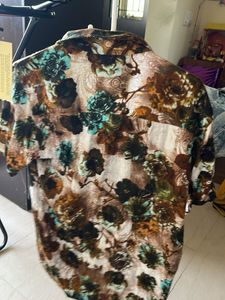 Floral Print Casual Shirt