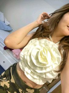 Floral Crop Top
