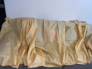 Pure Silk Saree with cream colour readymade blouse